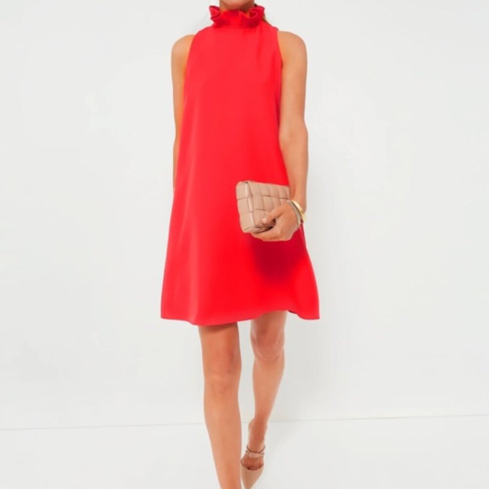 Poppy Red Blythe Dress TUCKERNUCK